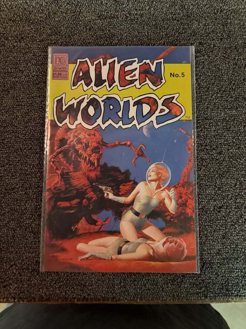 Pacific Comics Alien Worlds #5 Comic Book 1983